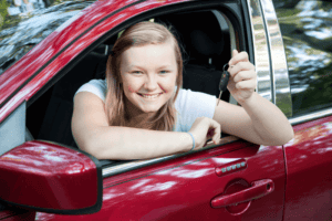 Teenager driver