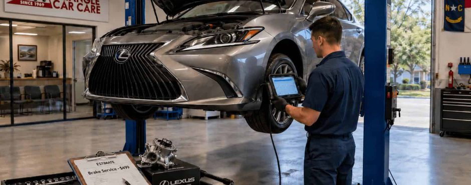 Raleigh Lexus Repair Common Problems, Costs & Warning Signs