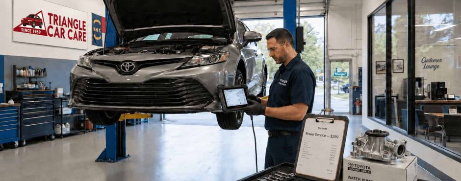 Toyota Repair Raleigh NC Signs of Trouble and What It Costs