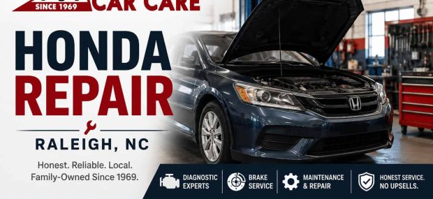 Honda repair Raleigh NC by Triangle Car Care